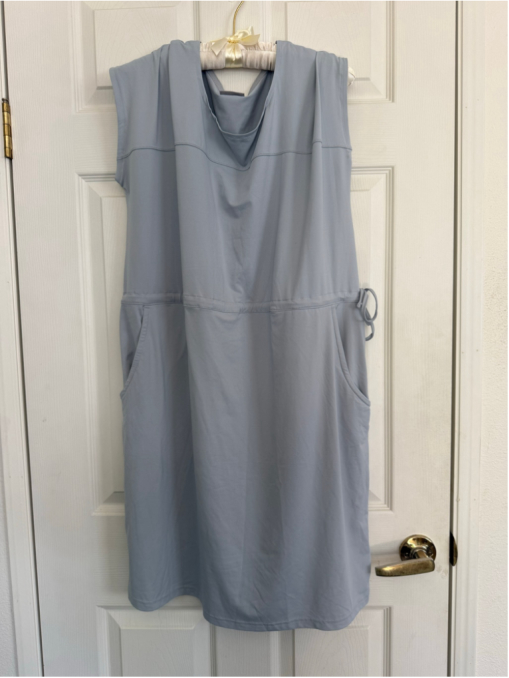 Women's Columbia Mini Dress Blue Size XL light blue grey